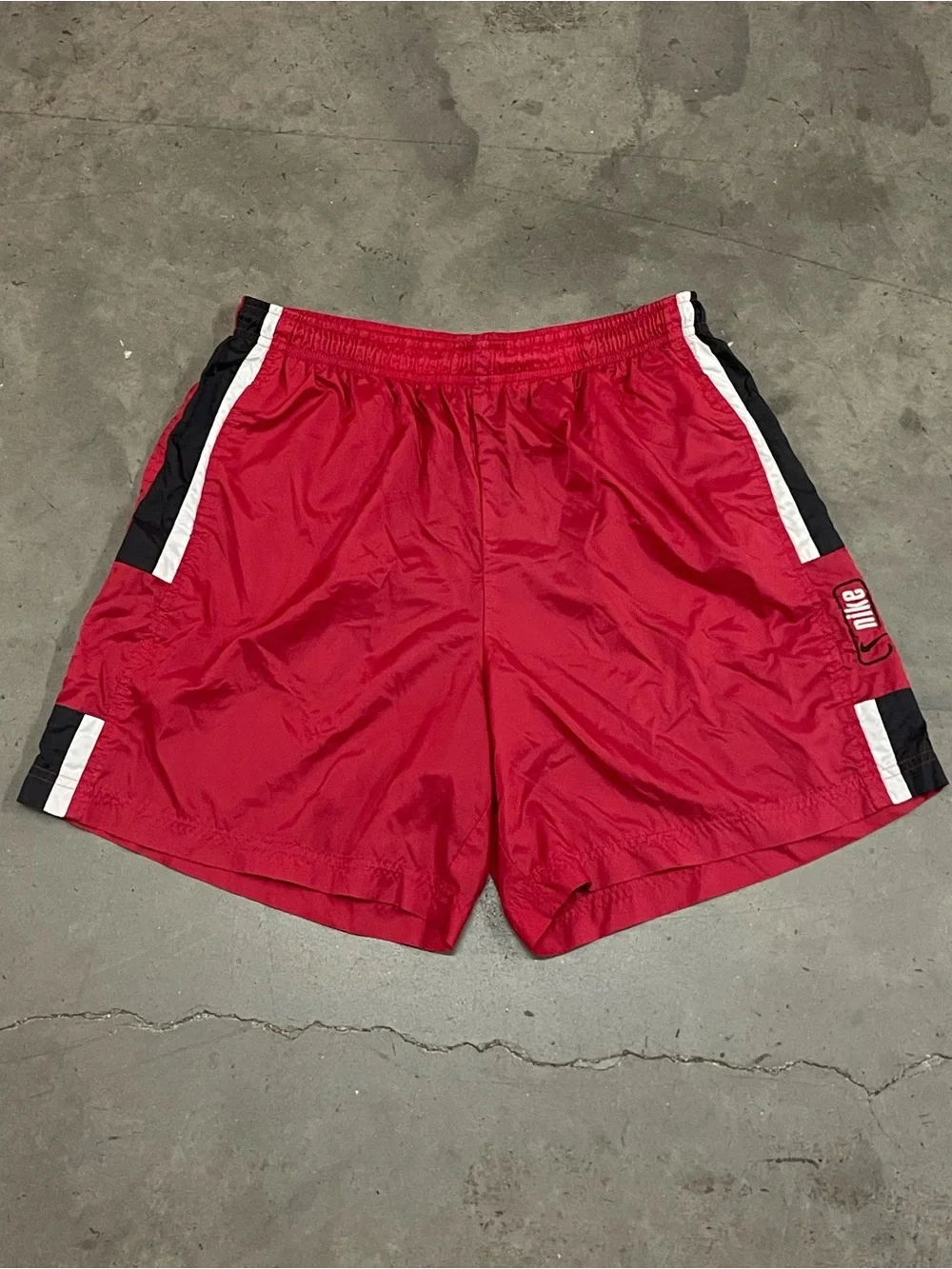 Vintage Nike Logo Swish Athletic Lounge Shorts